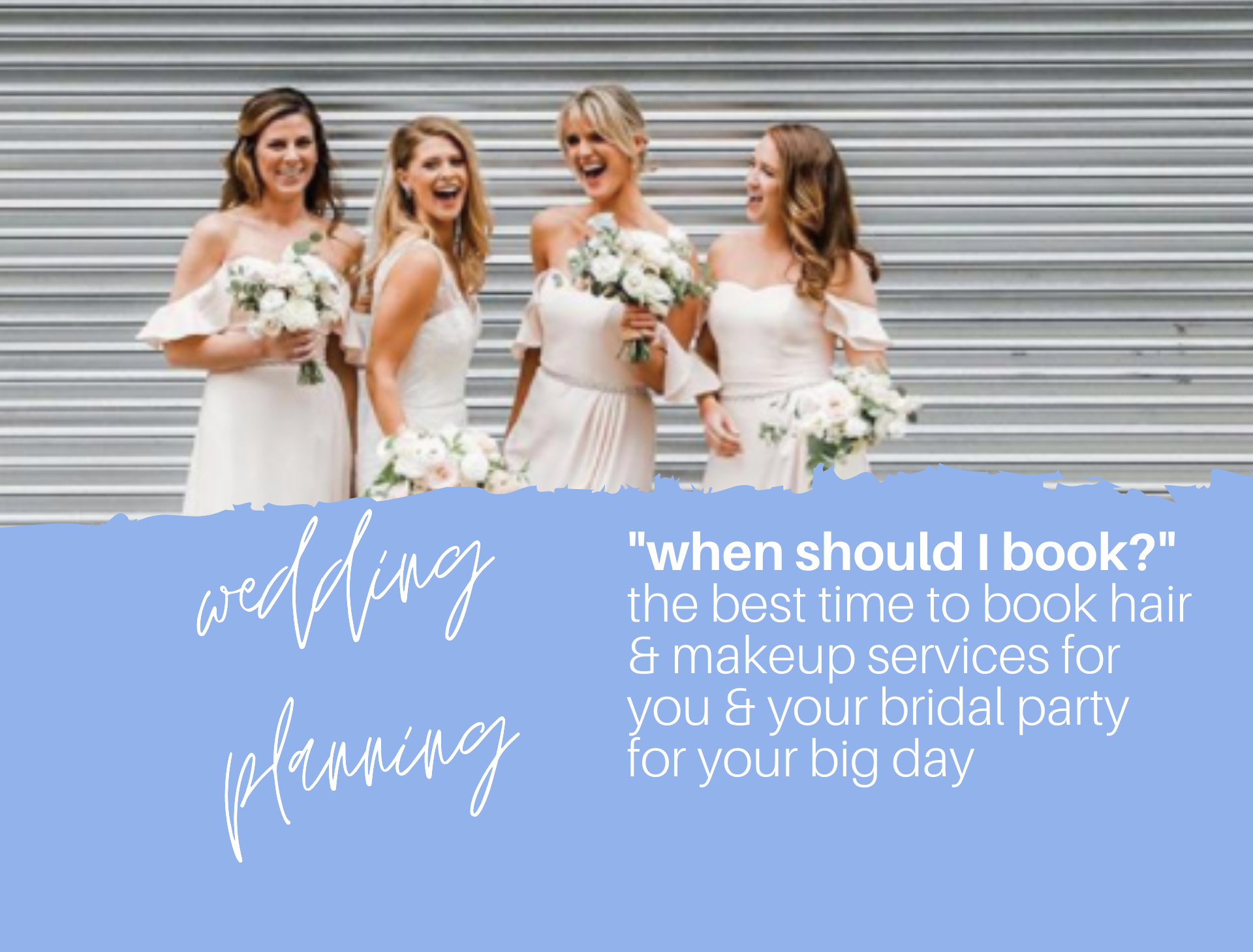 Wedding Planning: Best Time to Book Hair & Makeup Services For Your Wedding  - mg hair & makeup